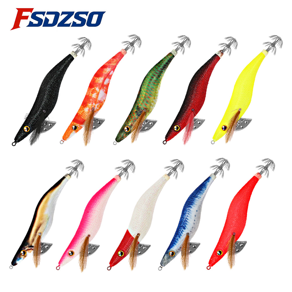 Furniture Hardware Jig - FSDZSO Squid Bait 2.5# 3.0# 3.5#