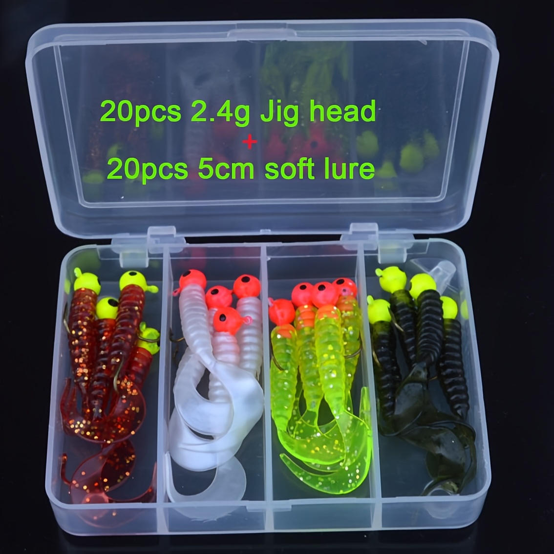 Furniture Hardware Jig - 40pcs/Set Fishing Lure Set 20pcs Metal