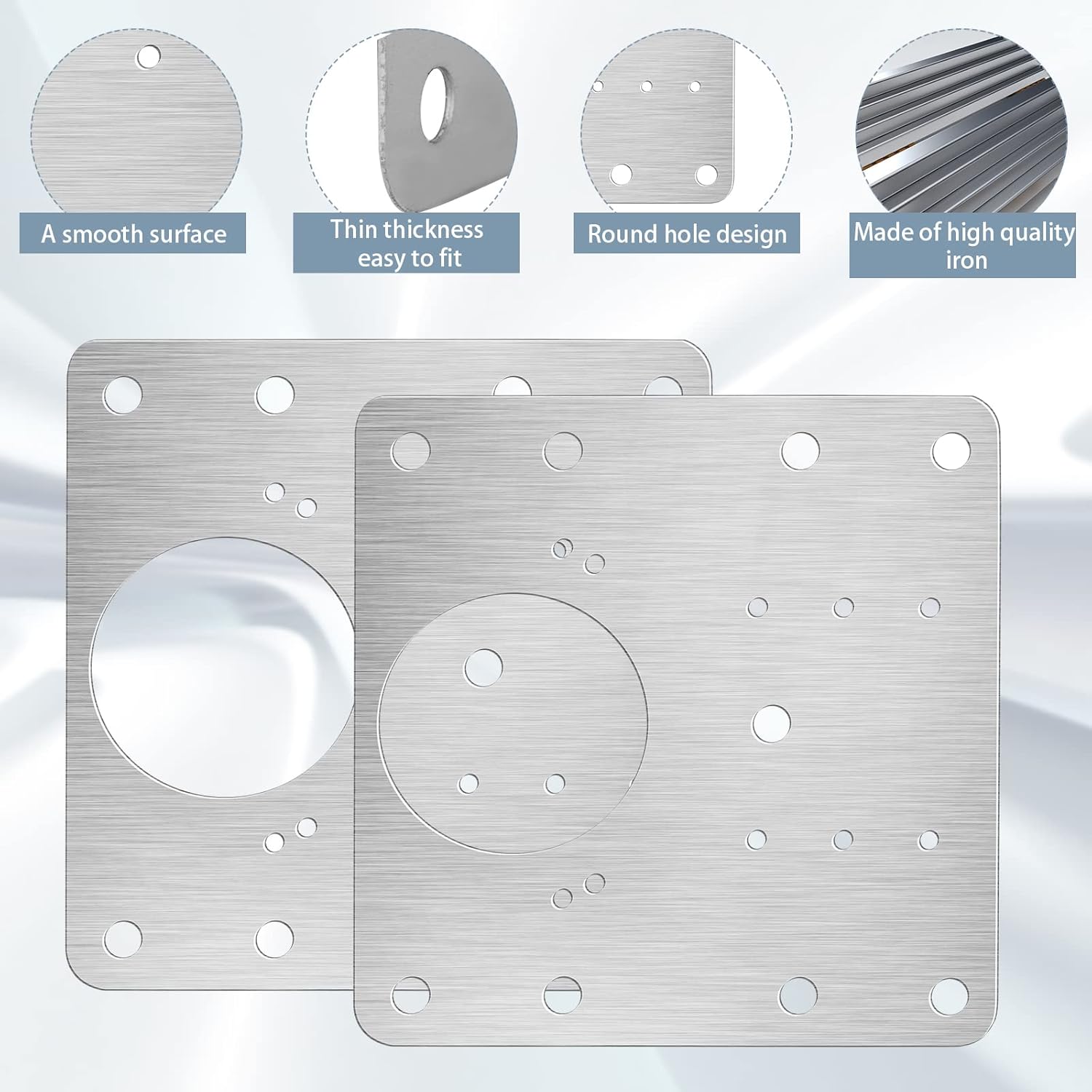 Cabinet Hinge Repair Plate Kit - огляд і ціна Cabinet Hinge Overlay