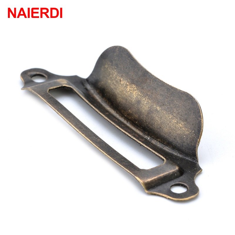 10PCS NAIERDI Antique Box Labe - огляд і ціна Furniture Hardware Names