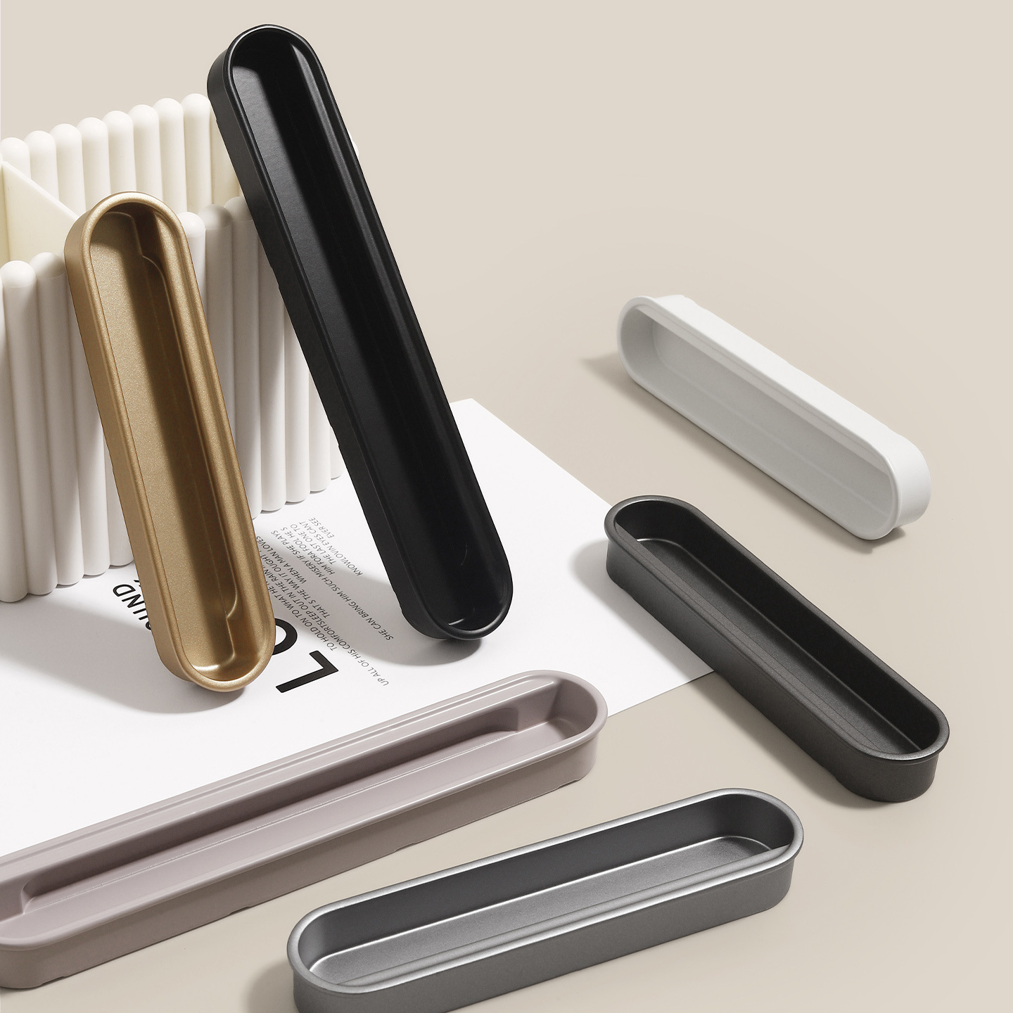 Modern White Sliding Door Hand - огляд і ціна Furniture Hardware Jig